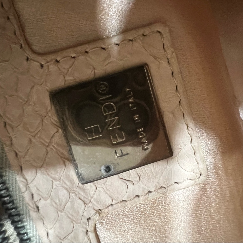 Fendi Snakeskin Baguette Bag - Picture 10 of 14